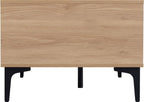 Miami Ridged 2 Drawer Fluted Coffee Table