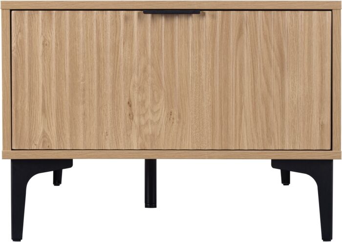 Miami Ridged 2 Drawer Fluted Coffee Table