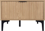 Miami Ridged 2 Drawer Fluted Coffee Table