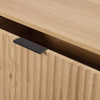 Miami Ridged 2 Drawer Fluted Coffee Table