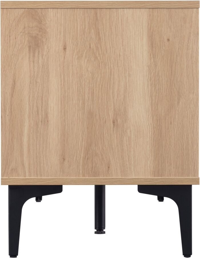 Miami Ridged 2 Door TV Unit with Shelves