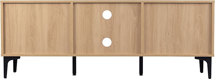 Miami Ridged 2 Door TV Unit with Shelves