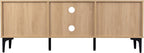 Miami Ridged 2 Door TV Unit with Shelves
