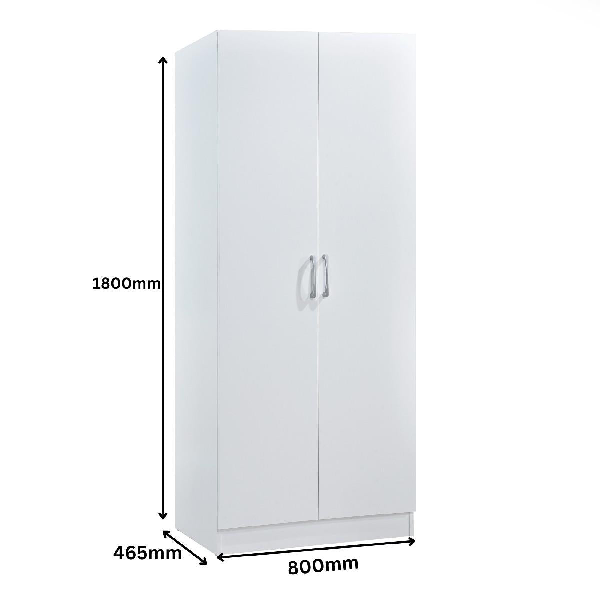 Highbury 3 Piece Bedroom Set with 2 Door Double Wardrobe