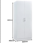 Highbury 2 Door Double Wardrobe & 1 Drawer Bedside 3 Piece Bedroom Set