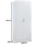 Highbury 2 Door Double Wardrobe & 3 Drawer Chest 2 Piece Bedroom Set