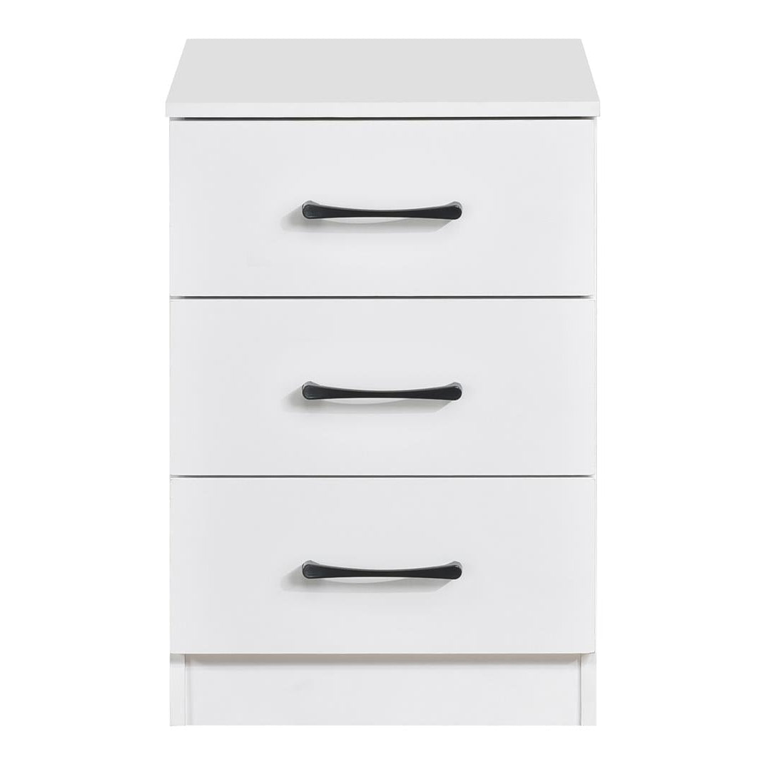 Paddington 3 Door Wardrobe & 3+2 Drawer Chest 3 Piece Bedroom Set