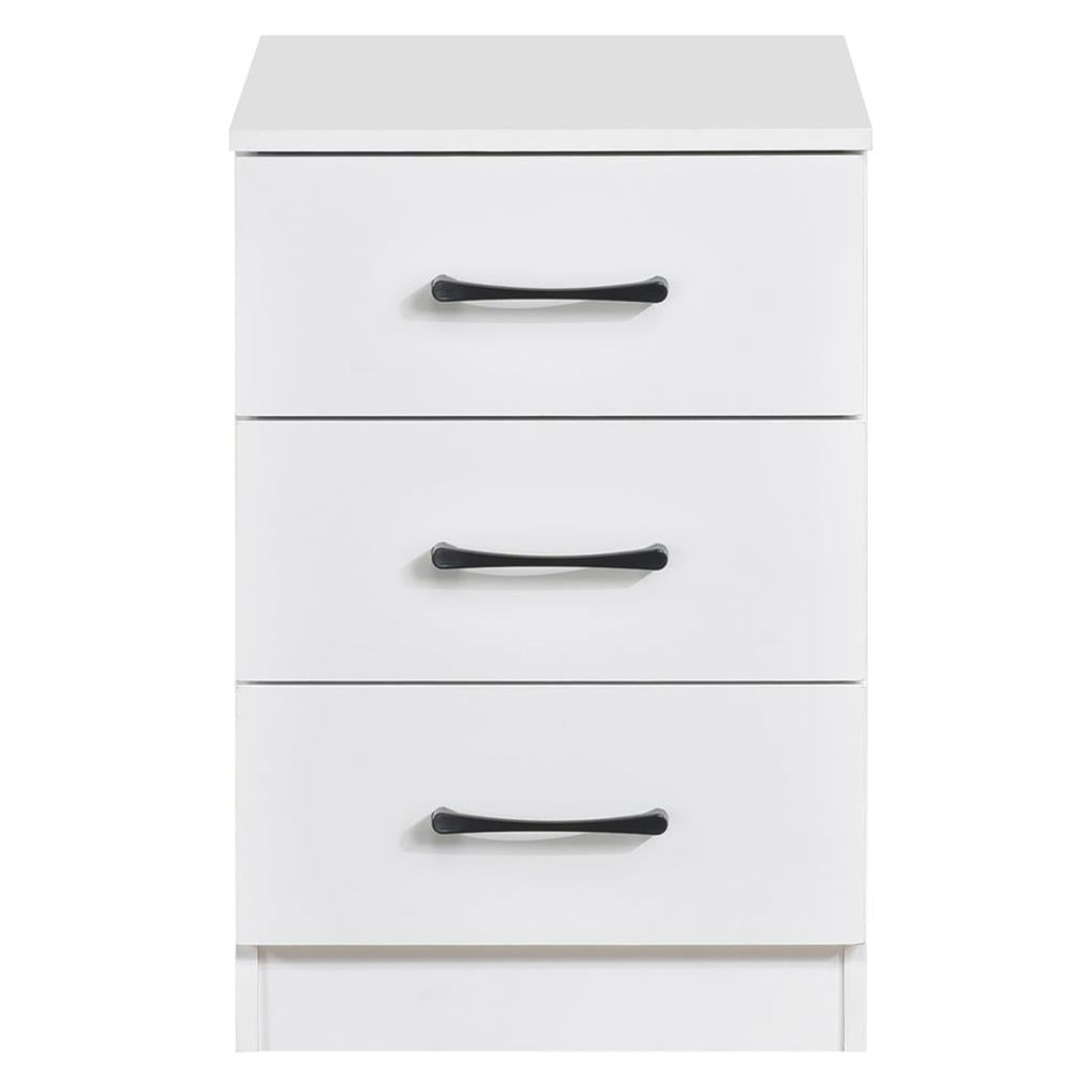 Paddington 4 Door Wardrobe & 3+2 Drawer Chest 3 Piece Bedroom Set