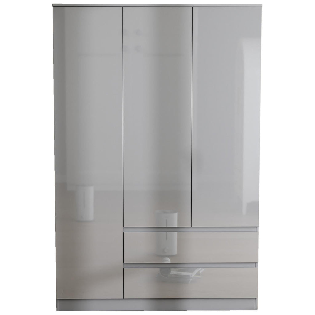 Soho 3 Door Wardrobe, 4 Drawer Chest & Bedside Tables 4 Piece Bedroom Set