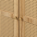 Manila Rattan 2 Door Double Wardrobe