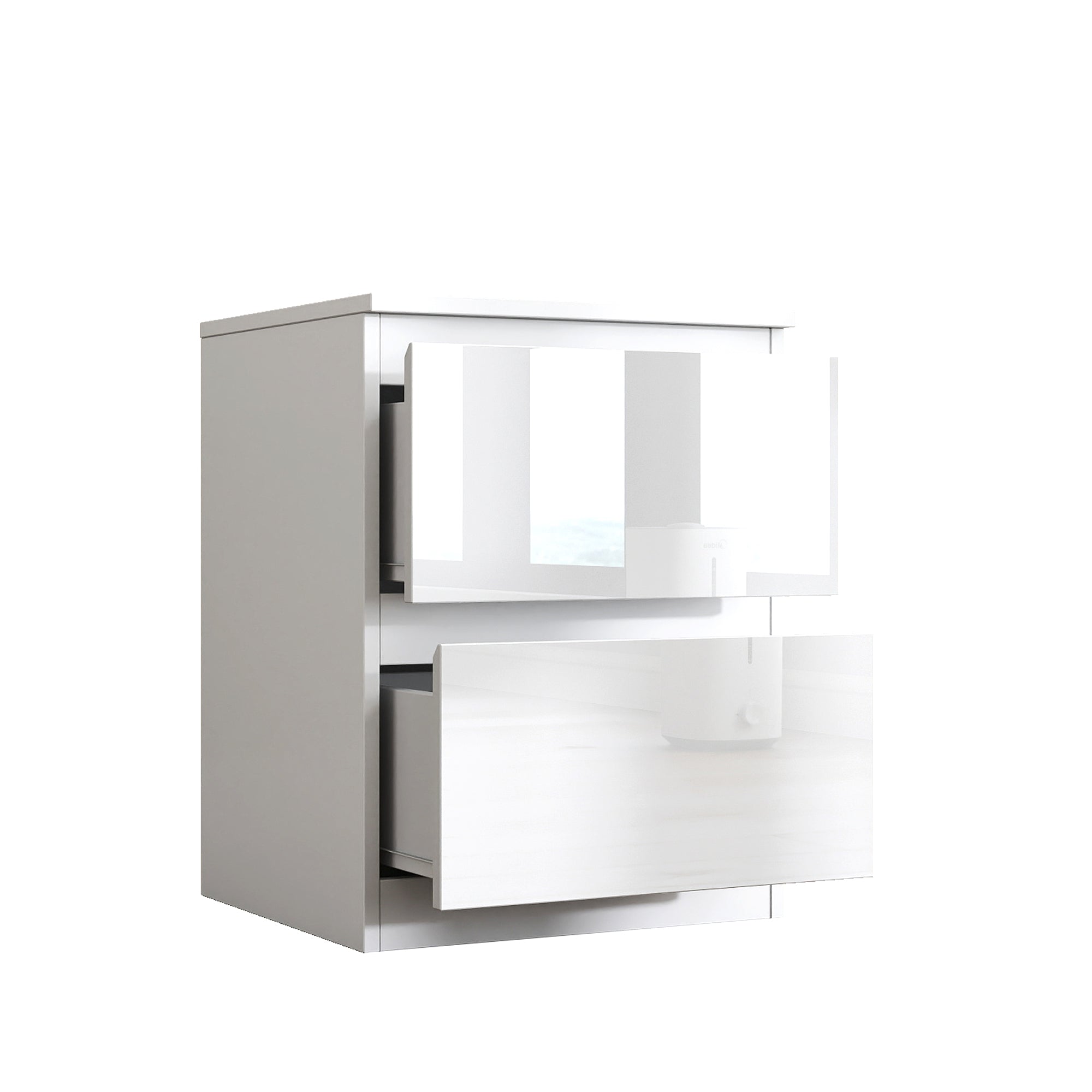Soho 2 Drawer Bedside Table