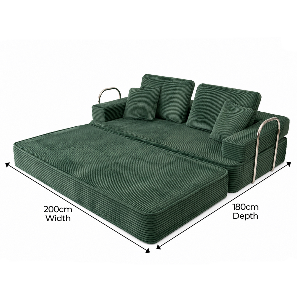 Flex 3 Seater Boneless Compressed Sofa Bed