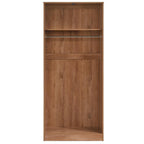 Richmond 3 Piece Bedroom Set With 2 Door Double Wardrobe