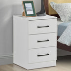 Paddington 3 Drawer Bedside Table
