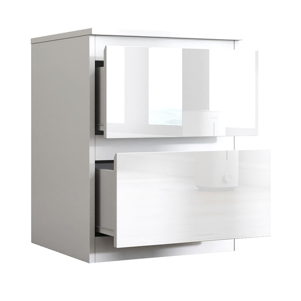 Soho 3 Door Wardrobe, 4 Drawer Chest & Bedside Tables 4 Piece Bedroom Set