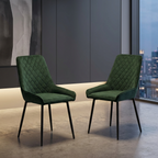Pair of Avery Velvet Chairs