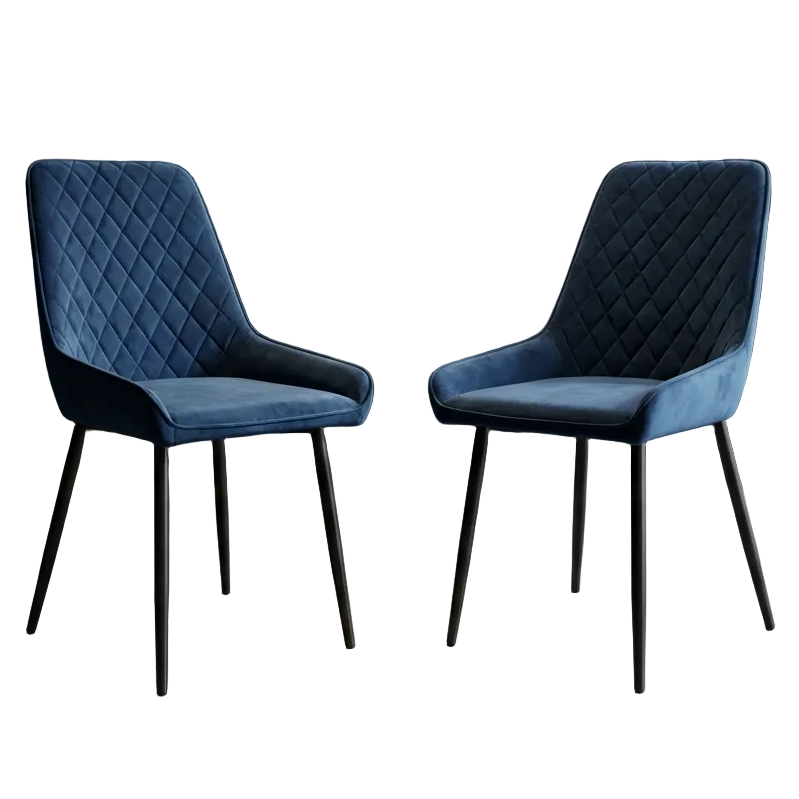 Pair of Avery Velvet Chairs
