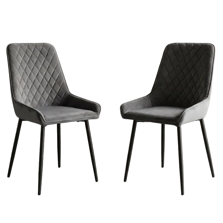 Pair of Avery Velvet Chairs