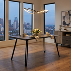 Quebec Wave Edge Dining Table