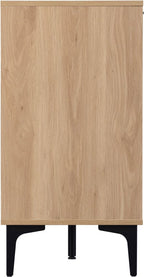 Miami Ridged 2 Door 3 Drawer Fluted Sideboard