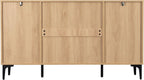 Miami Ridged 2 Door 3 Drawer Fluted Sideboard