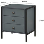 Alva Open Wardrobe with 2 Drawers 3 Piece Bedroom Set