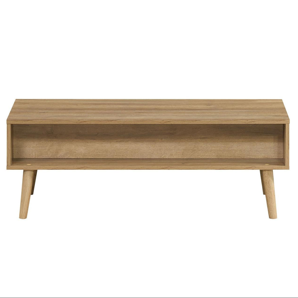 Manila Rattan Effect Coffee Table with Storage Drawer