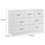 Paddington 7 Drawer Chest of Drawers