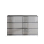 Soho 2 Door Wardrobe & 6 Drawer Chest High Gloss 3 Piece Bedroom Set