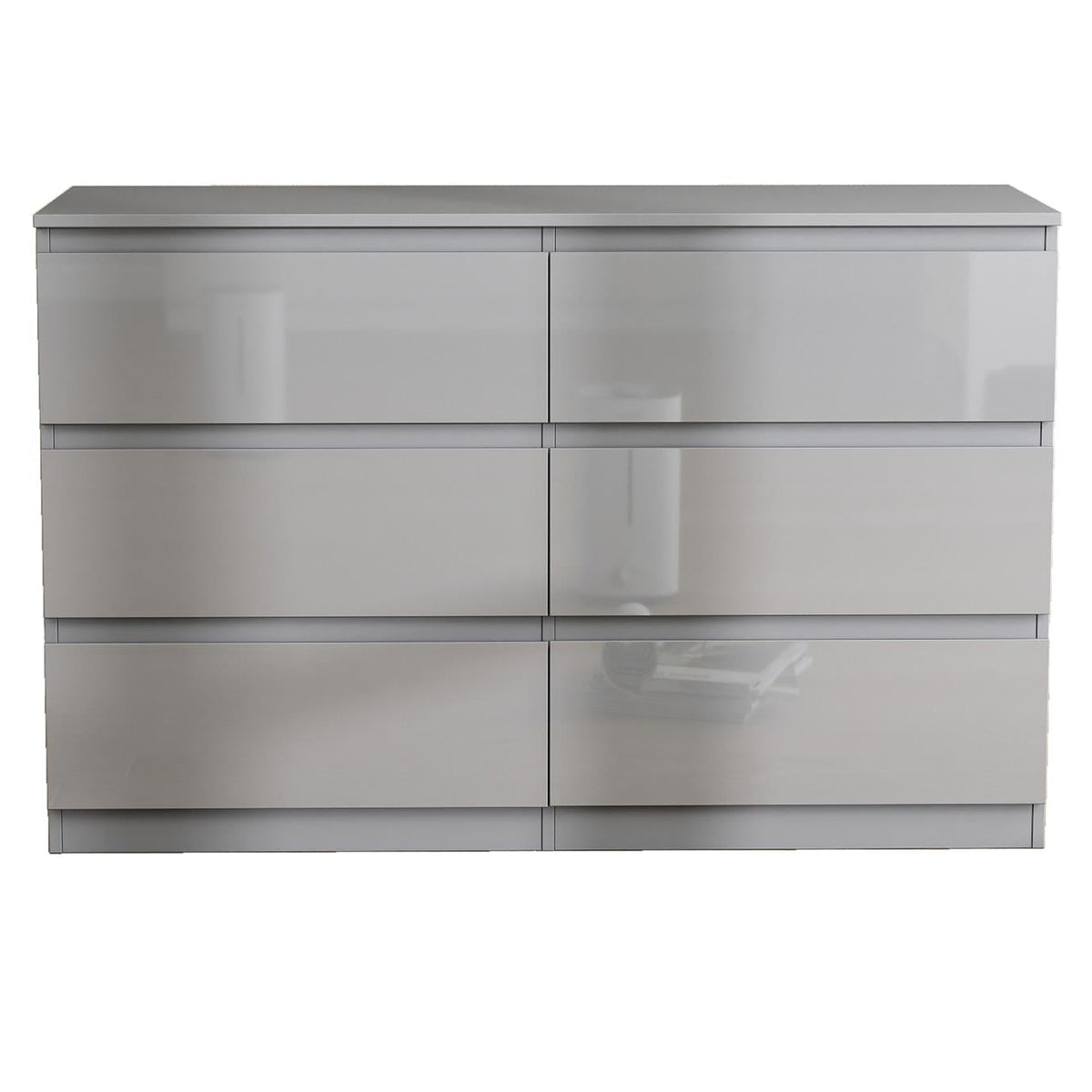 Soho 2 Door Wardrobe, 6 Drawer Chest & Bedside Tables 4 Piece Bedroom Set