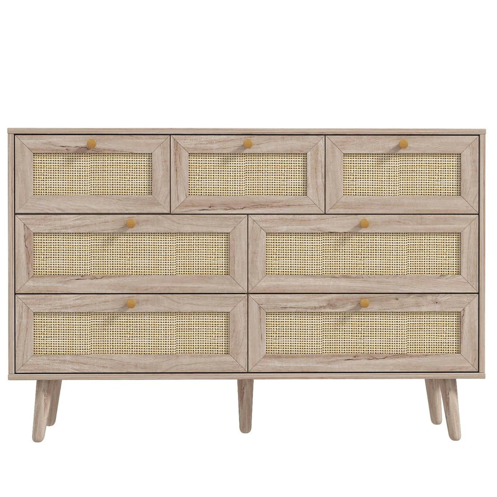 Willow Rattan 7 Drawer Chest of Drawers