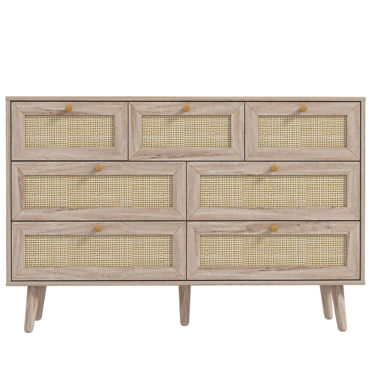 Willow Rattan 7 Drawer Chest of Drawers