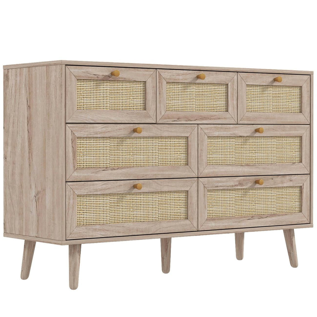Willow Rattan 7 Drawer Chest of Drawers