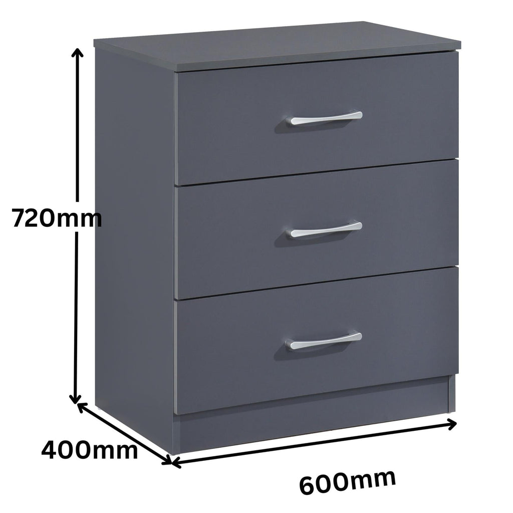 Highbury 3 Drawer Chest of Drawers