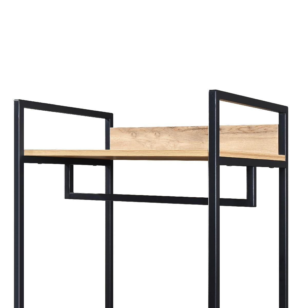 Alva Open Wardrobe with 4 Shelves