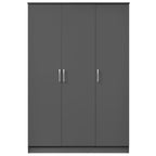 Highbury 3 Piece Bedroom Set With 3 Door Triple Wardrobe