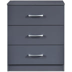Highbury 2 Door Double Wardrobe & 3 Drawer Chest 2 Piece Bedroom Set