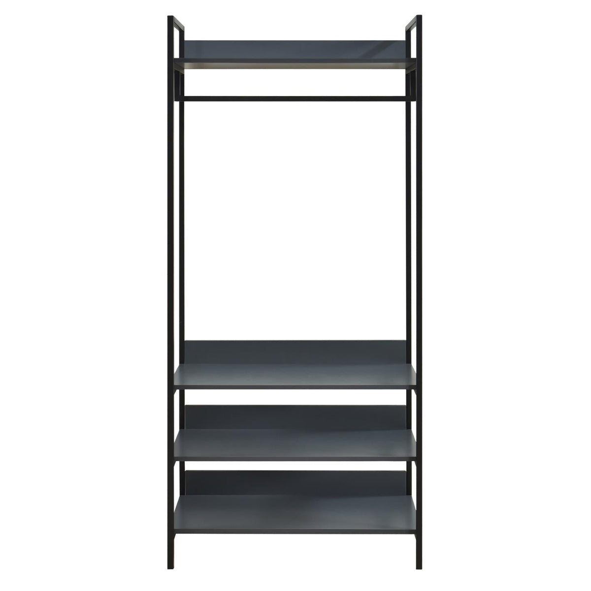 Alva Open Wardrobe with 4 Shelves