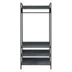 Alva Open Wardrobe with 2 Drawers 3 Piece Bedroom Set