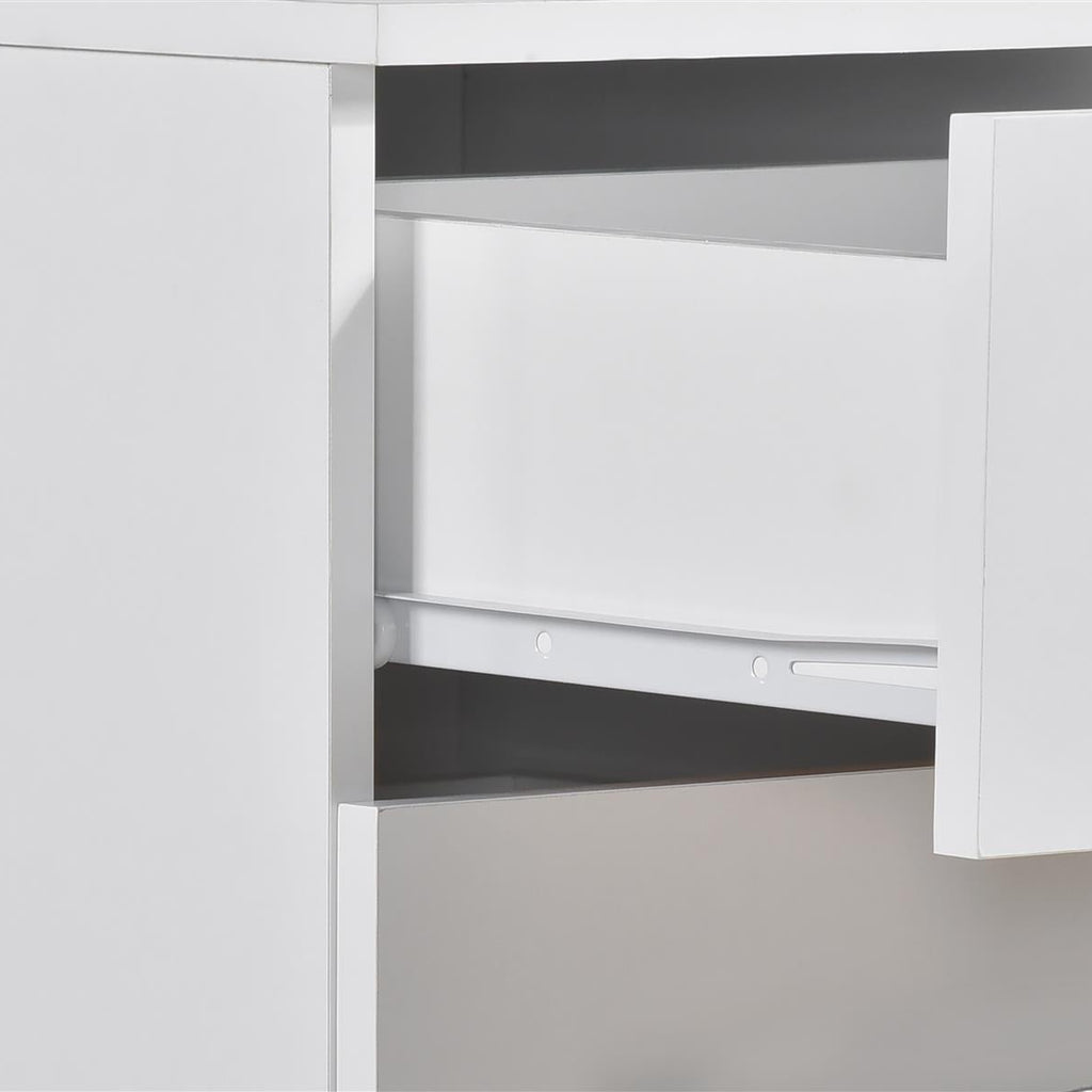 Paddington 4 Door Wardrobe & 7 Drawer Chest 3 Piece Bedroom Set