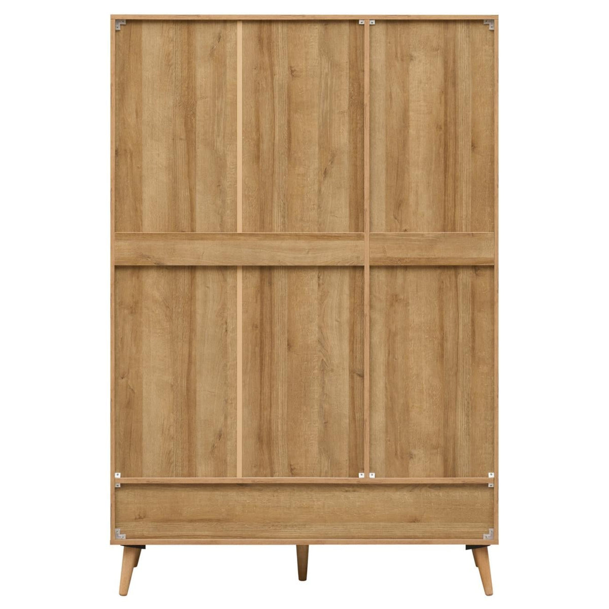 Manila Rattan 3 Door 2 Drawer Triple Wardrobe