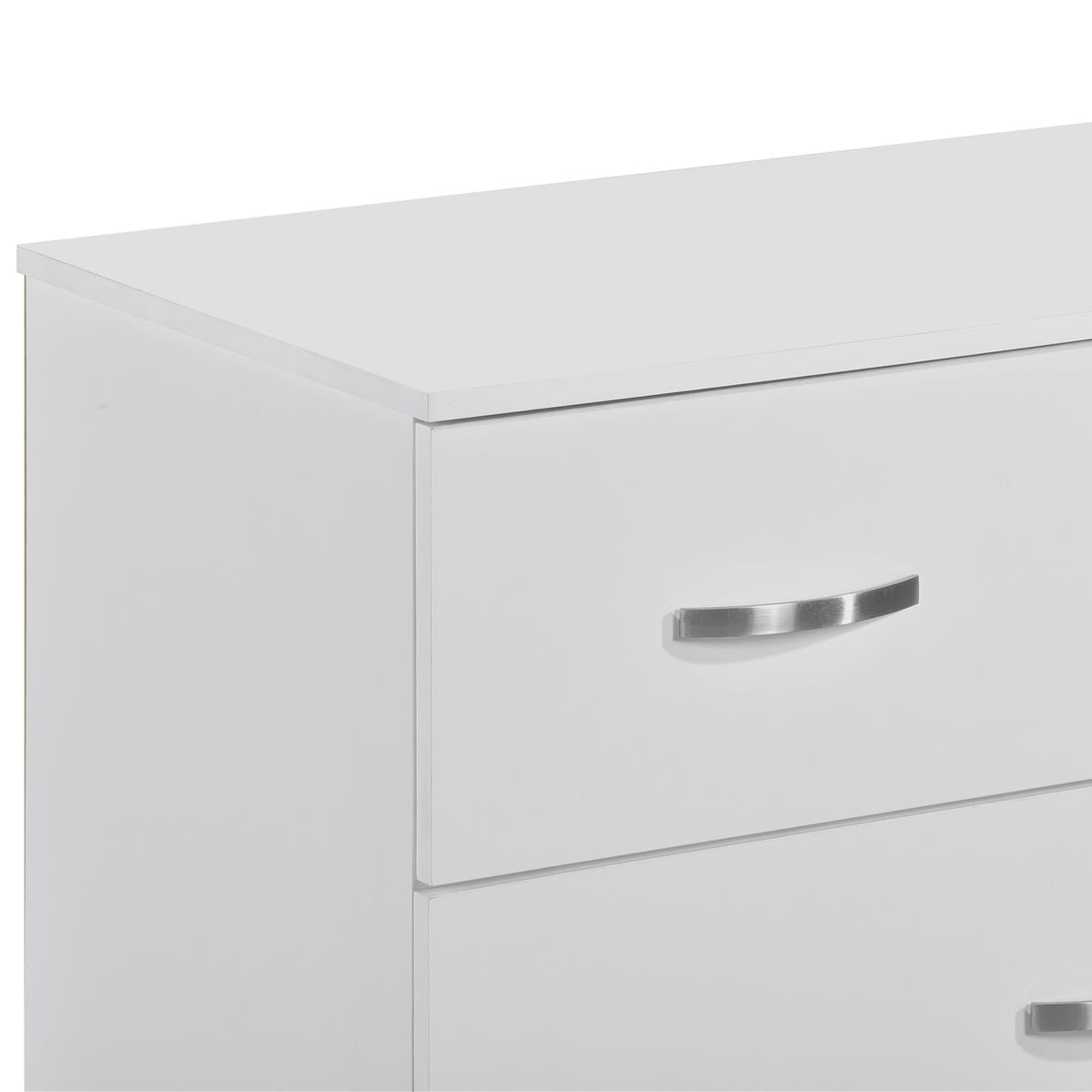 Paddington 4 Door Wardrobe & 3+2 Drawer Chest 3 Piece Bedroom Set
