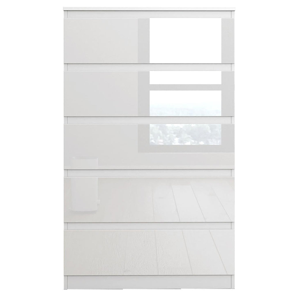Soho 3 Door Wardrobe, 5 Drawer Chest & Bedside Tables 4 Piece Bedroom Set