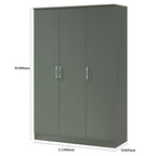 Highbury 3 Door Triple Wardrobe