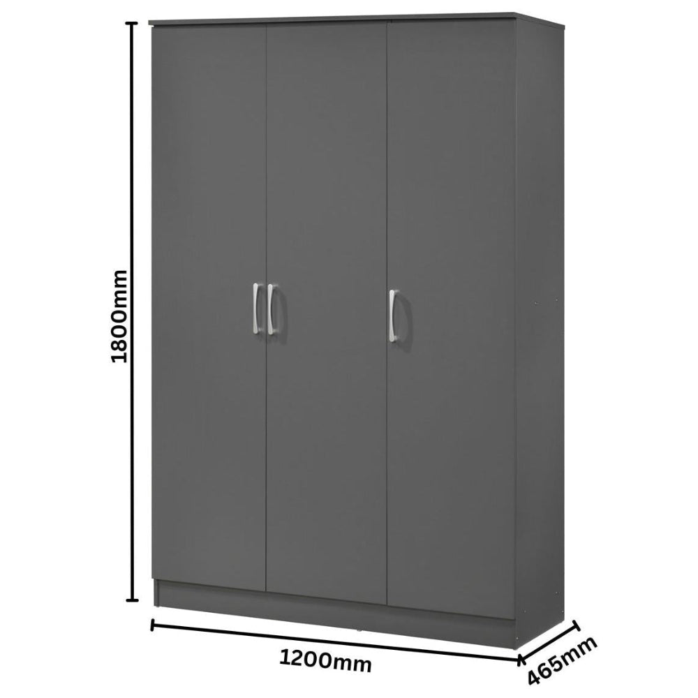 Highbury 3 Door Triple Wardrobe