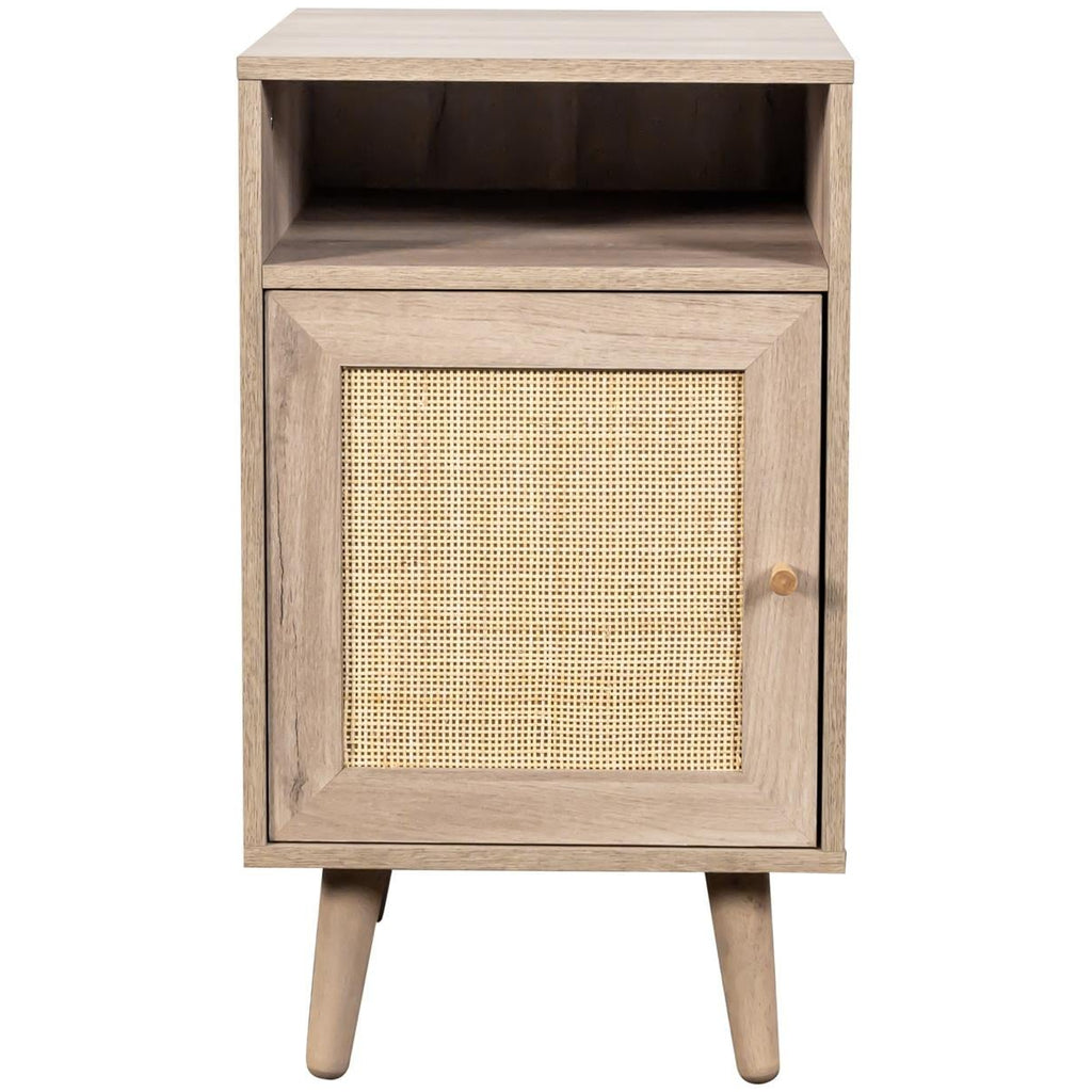 Willow Rattan 2 Door Wardrobe 3 Piece Bedroom Set