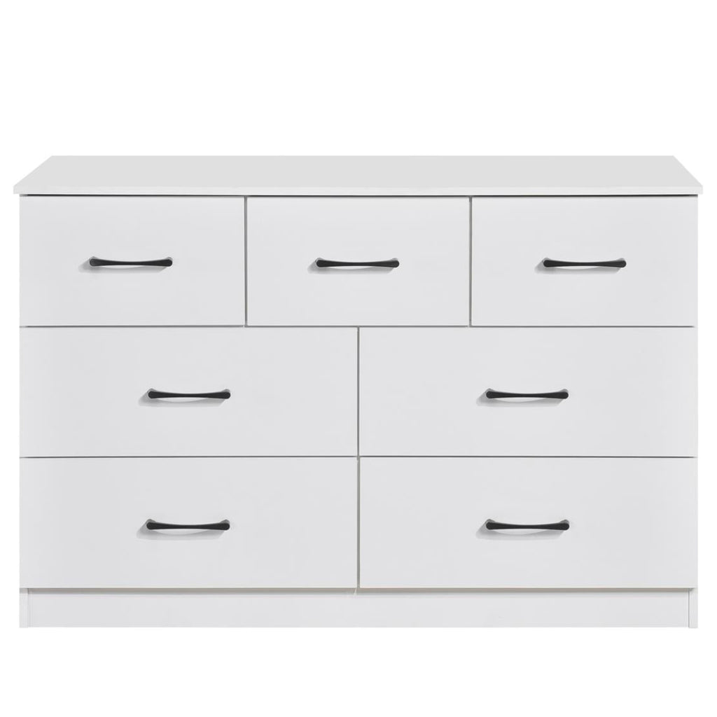 Paddington 3 Door Wardrobe & 7 Drawer Chest 3 Piece Set