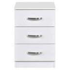 Paddington 3 Drawer Bedside Table