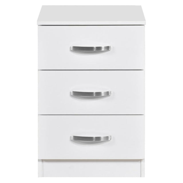 Paddington 3 Drawer Bedside Table