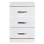 Paddington 4 Door Wardrobe & 3+2 Drawer Chest 3 Piece Bedroom Set
